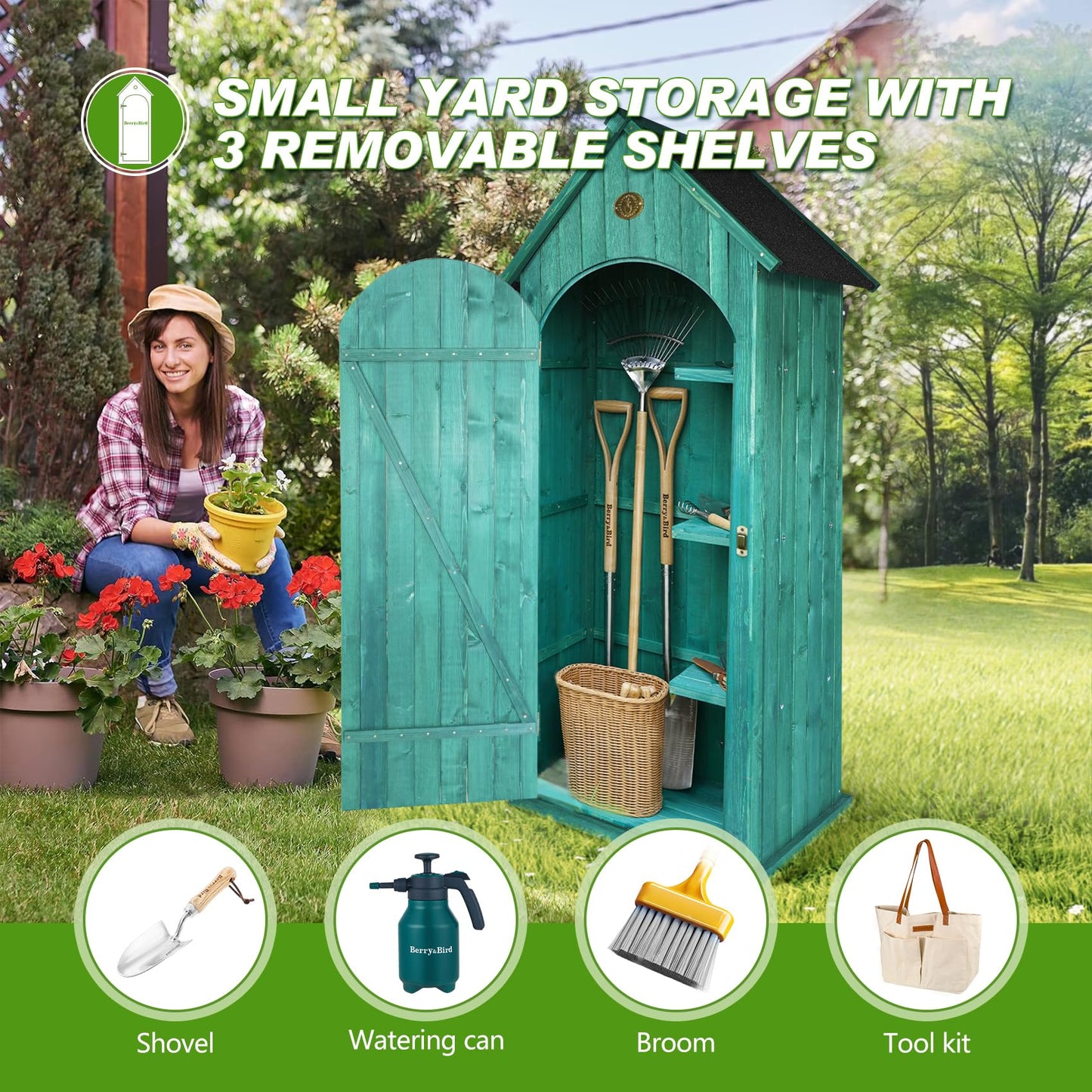 Garden Tool Shed