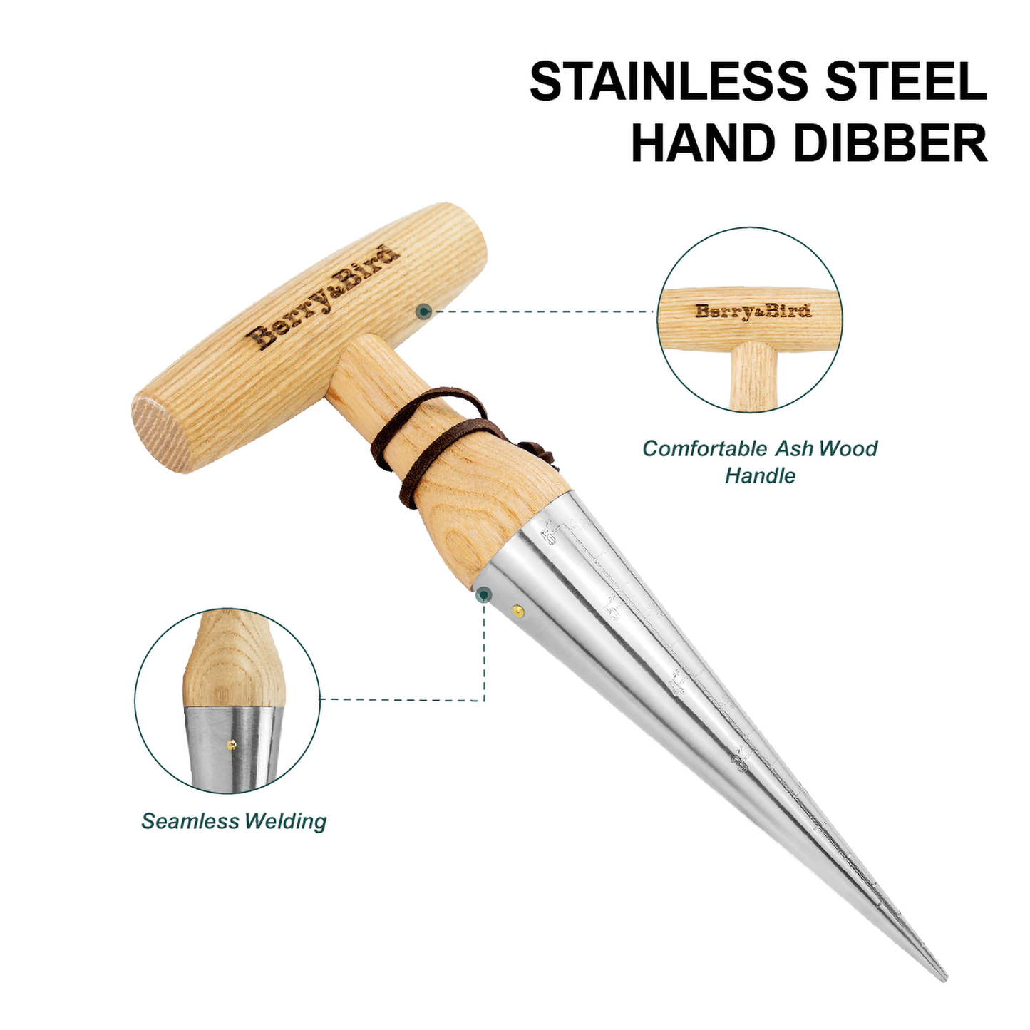 Stainless Steel Hand Dibber