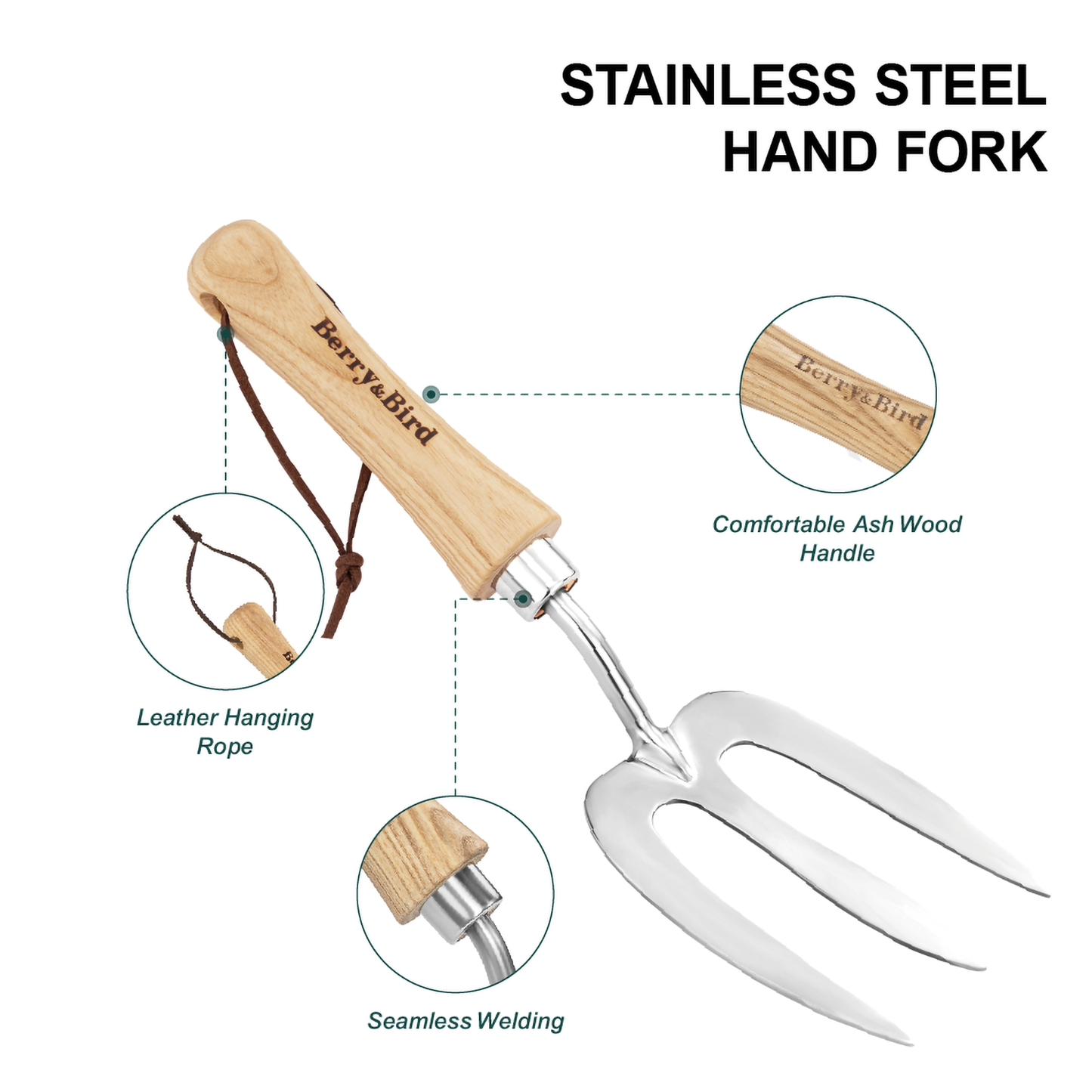 Stainless Steel Hand Fork