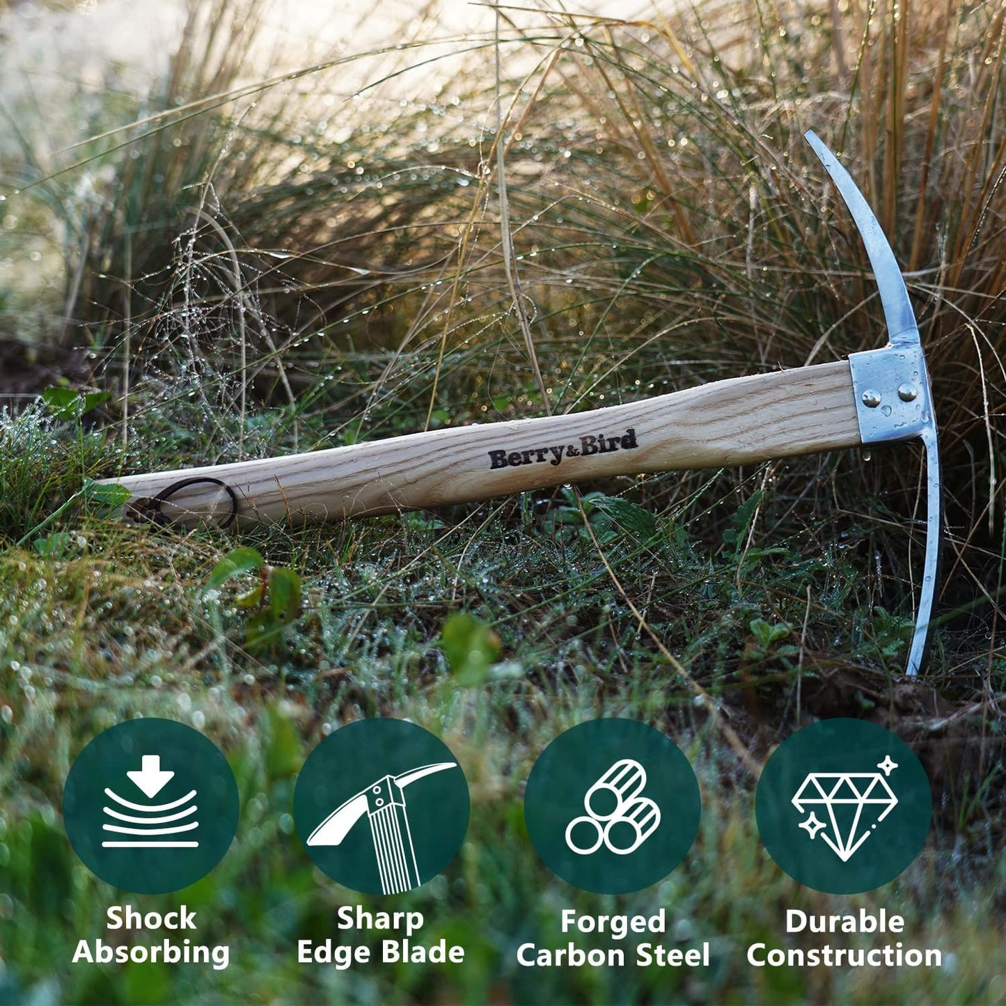 Stainless Steel Pick Mattock