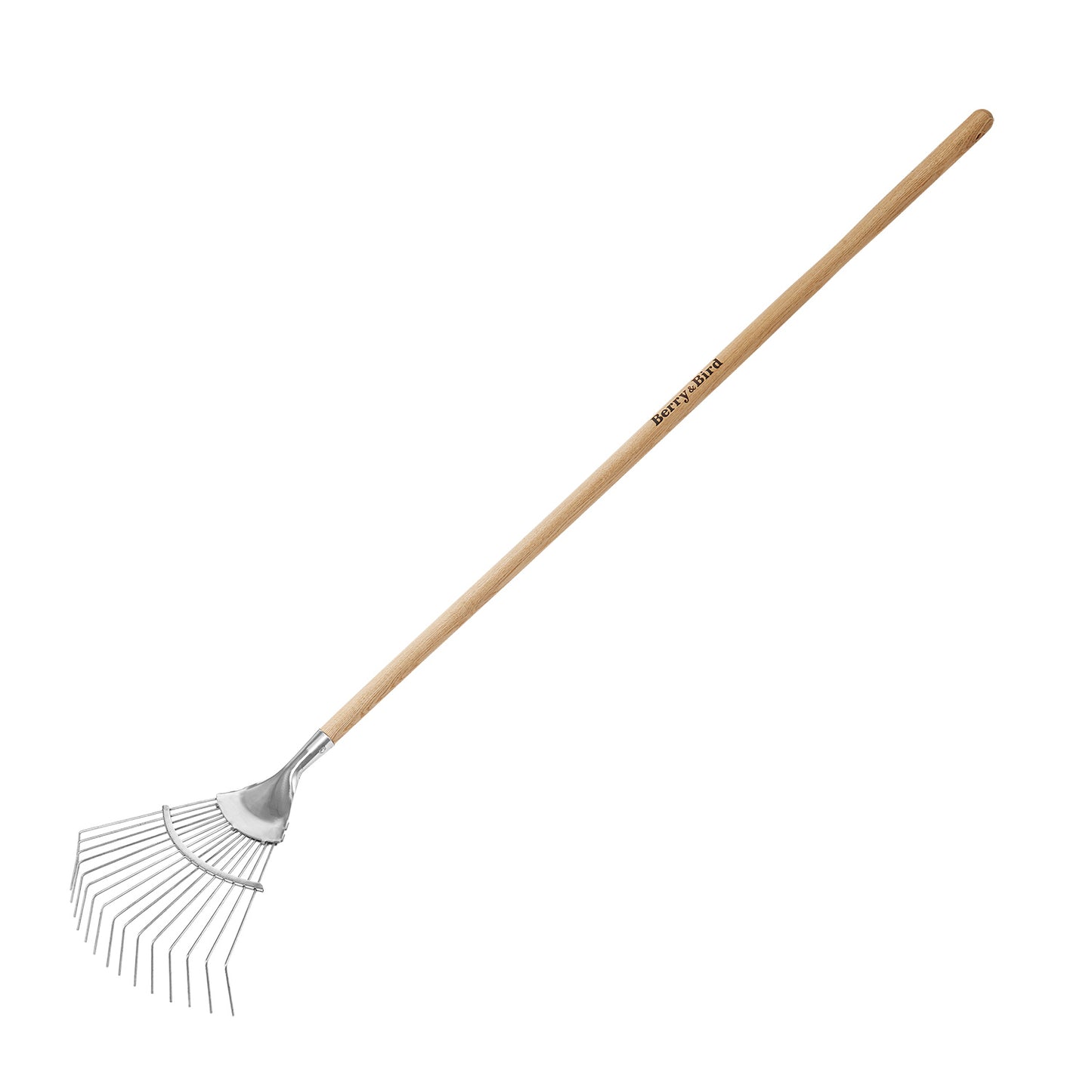 Stainless Steel Long Handle Leaf Rake