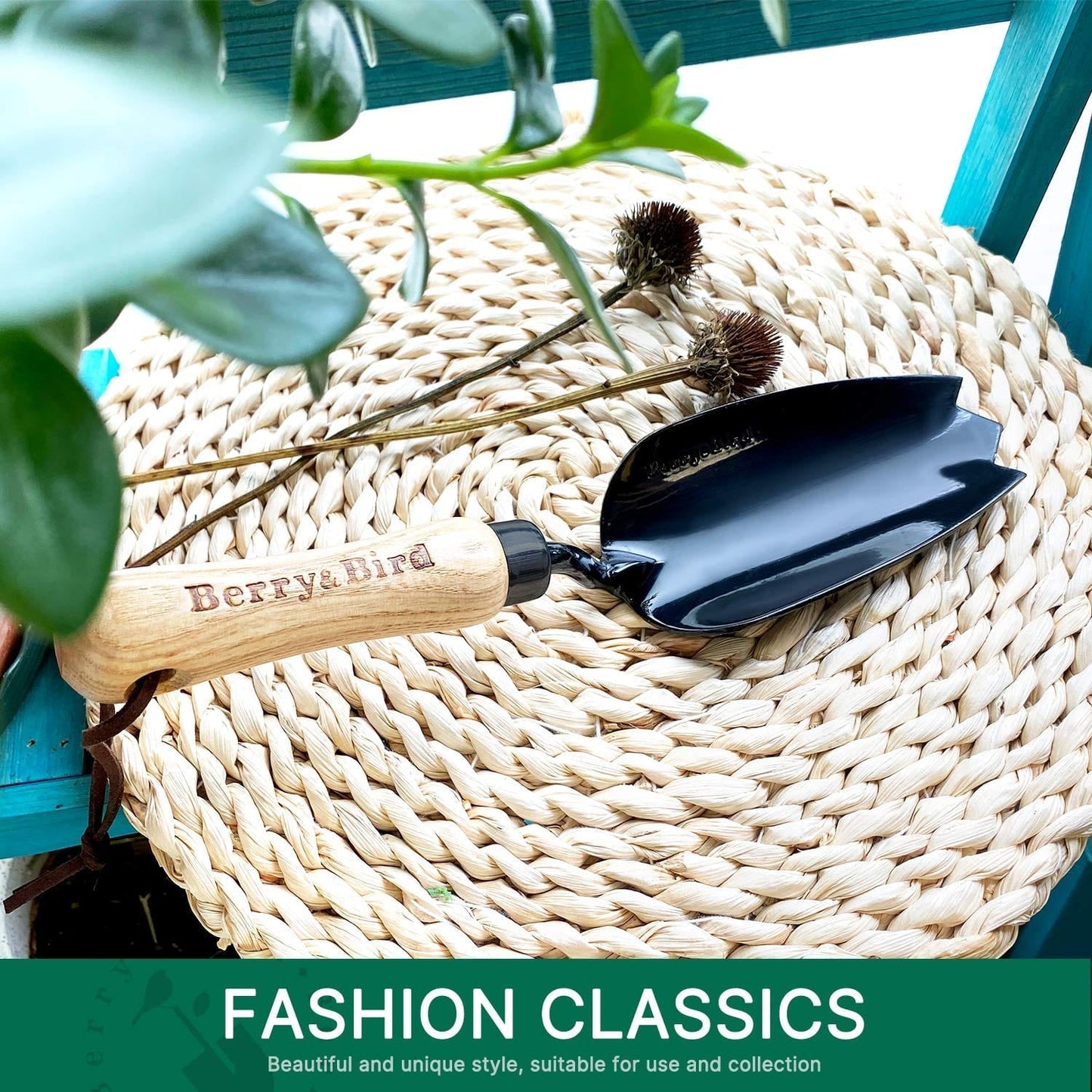 Tulip Hand Trowel (Black)