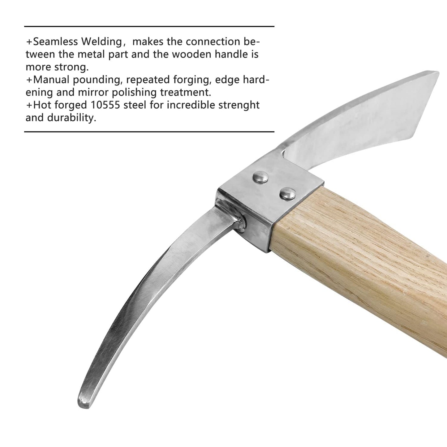 Stainless Steel Pick Mattock