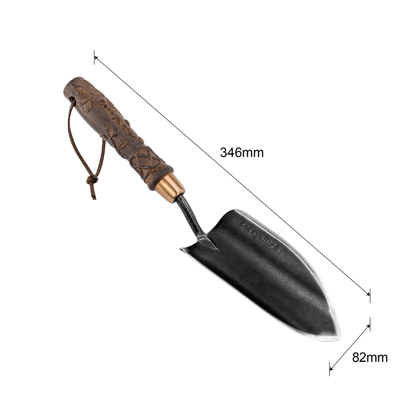 Nordic Carved Hand Trowel