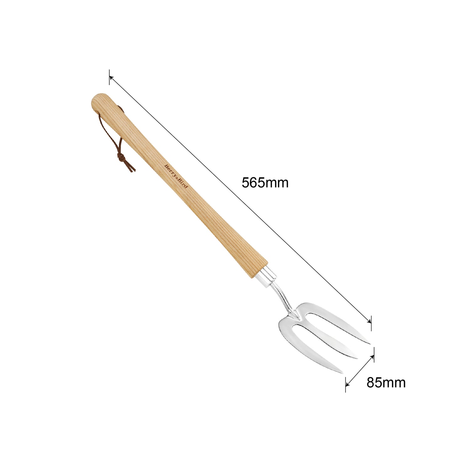 Stainless Steel Border Hand Fork