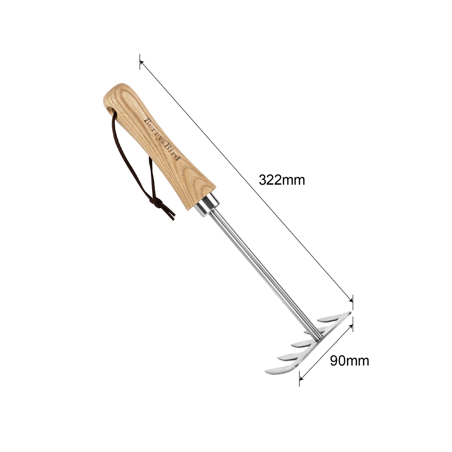 Stainless Steel Hand Rake