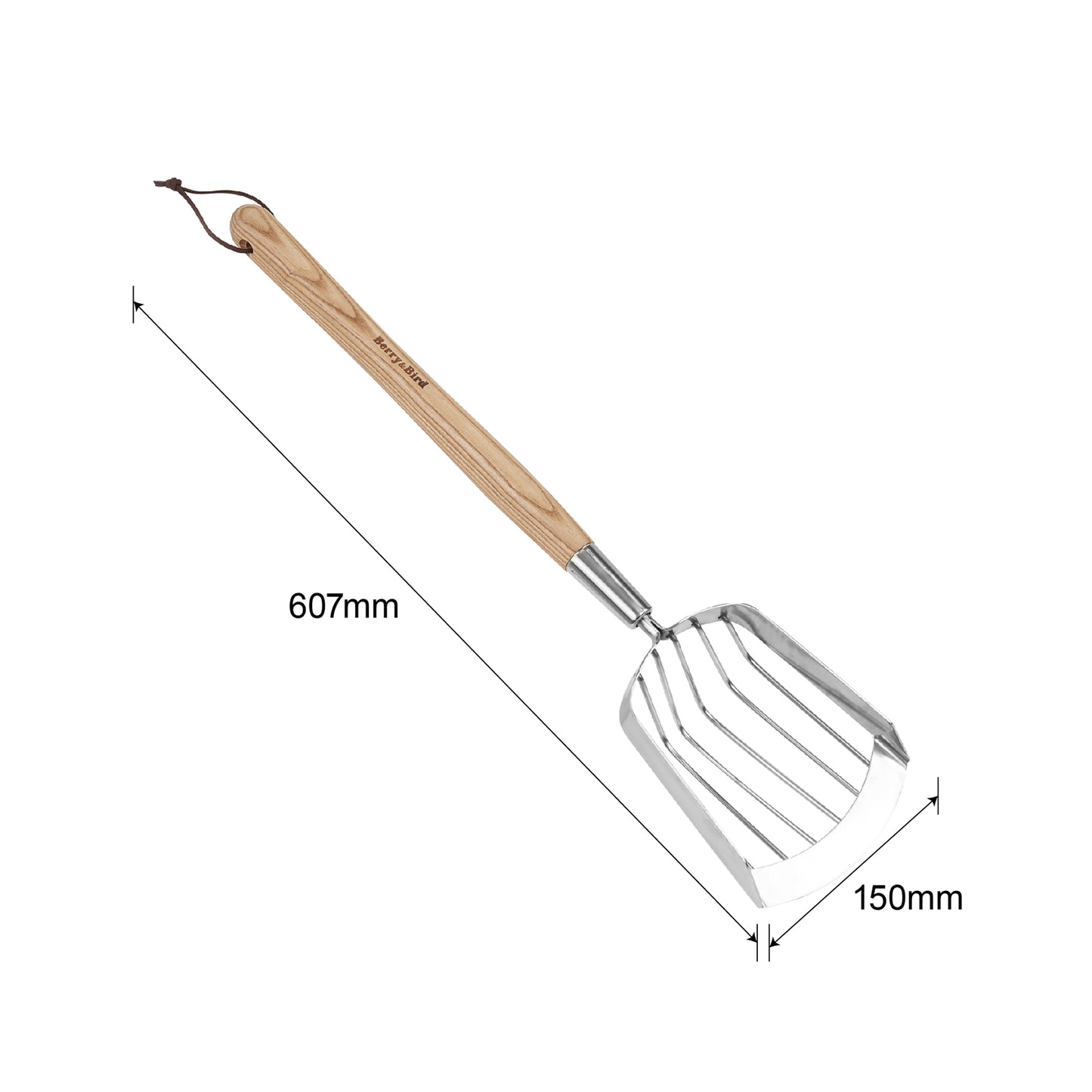 Stainless Steel Harvesting Scoop