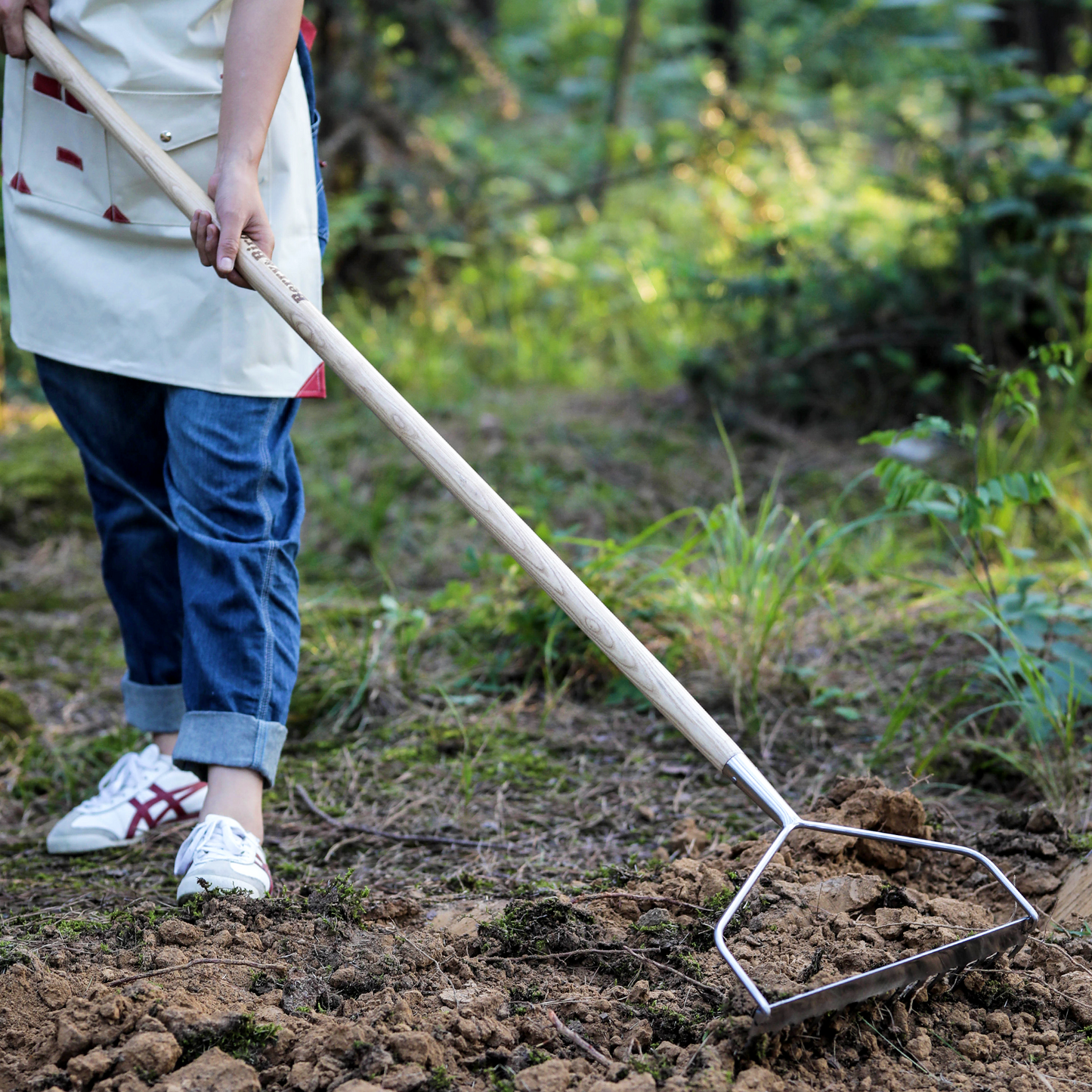 Stainless Steel Lighter Range Soil Rake
