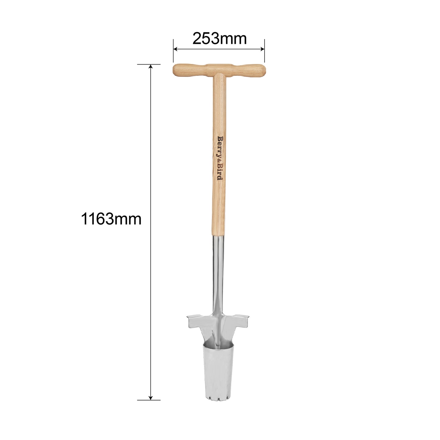 Stainless Steel Long Handle Bulb Planter