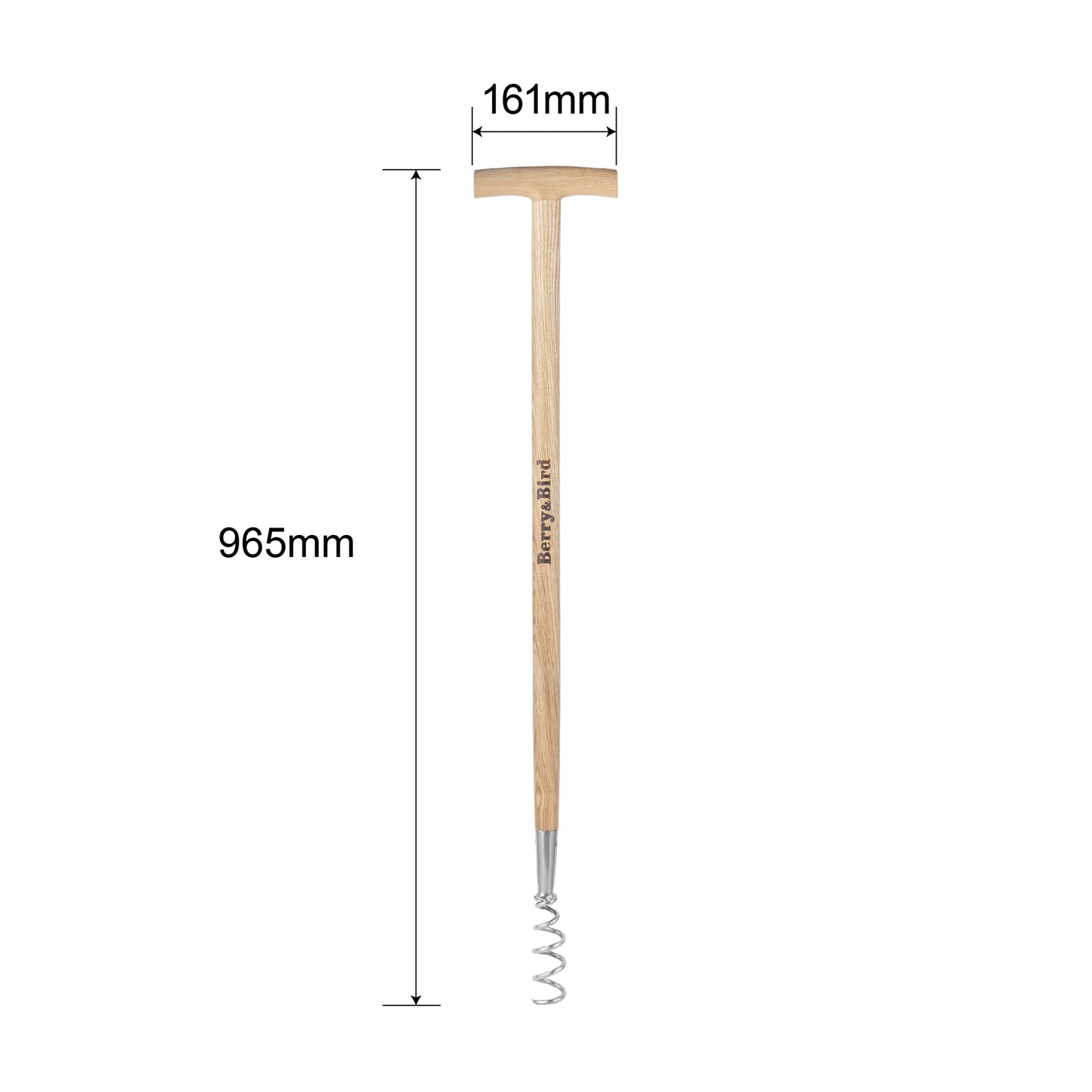 Stainless Steel Long Handle Corkscrew Weeder