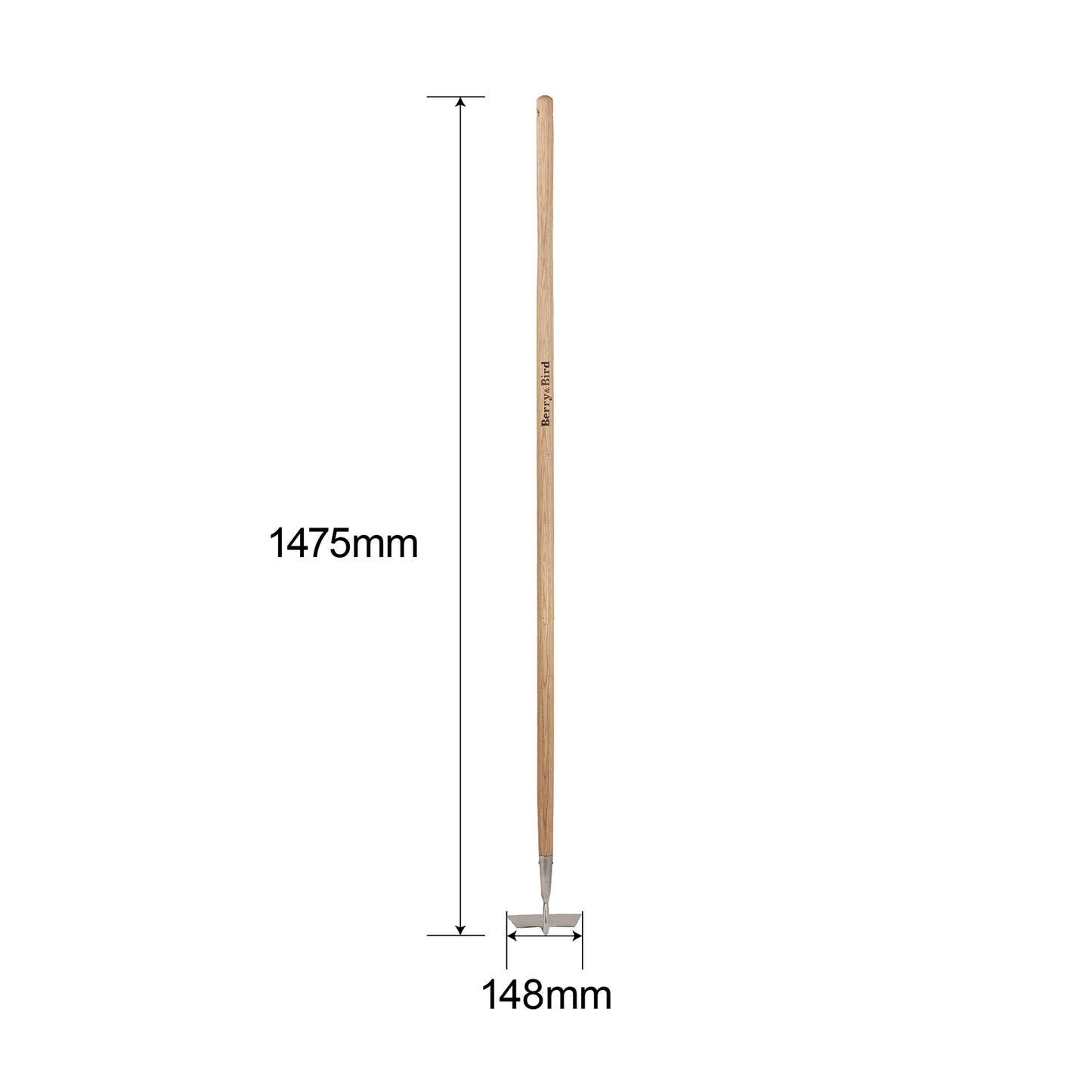 Stainless Steel Long Handle Draw Hoe