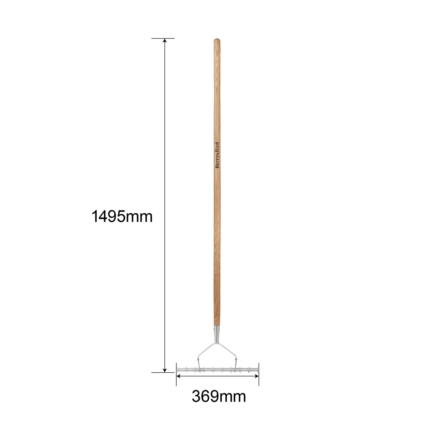 Stainless Steel Long Handle Scarifying Rake