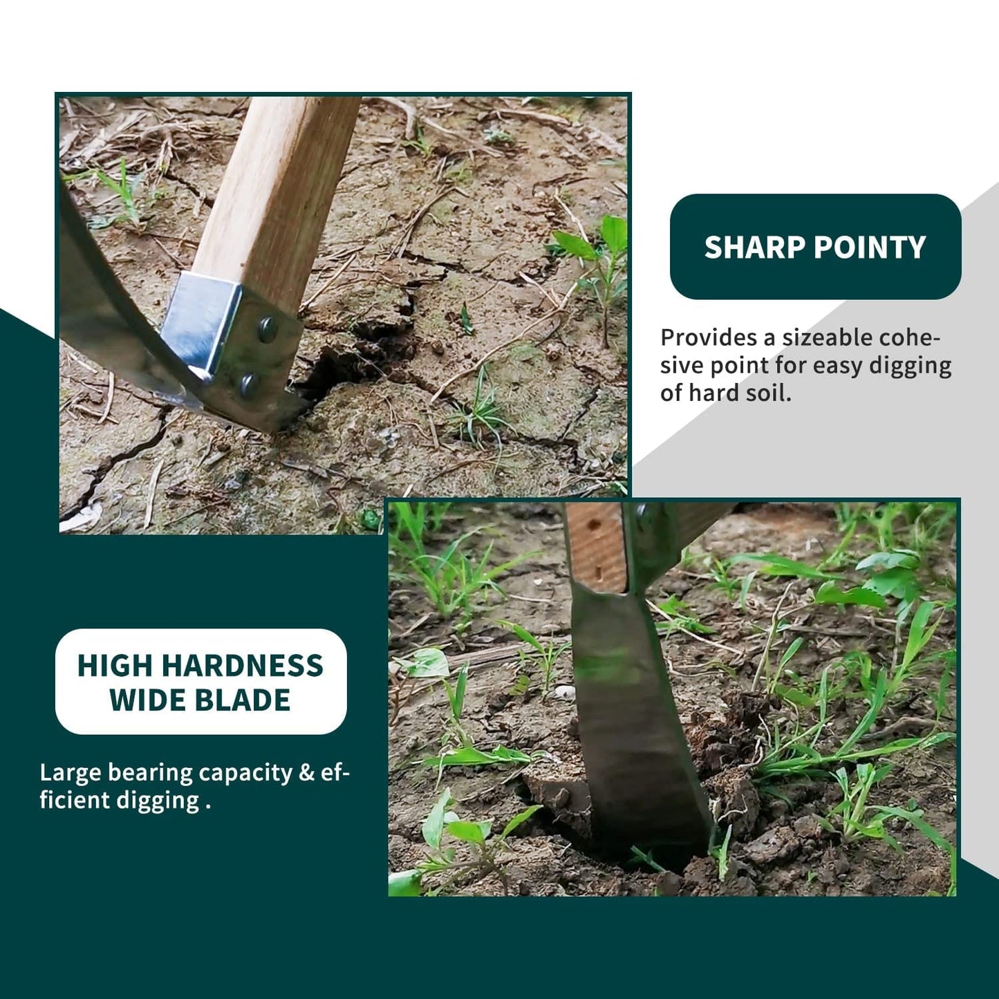 Stainless Steel Pick Mattock