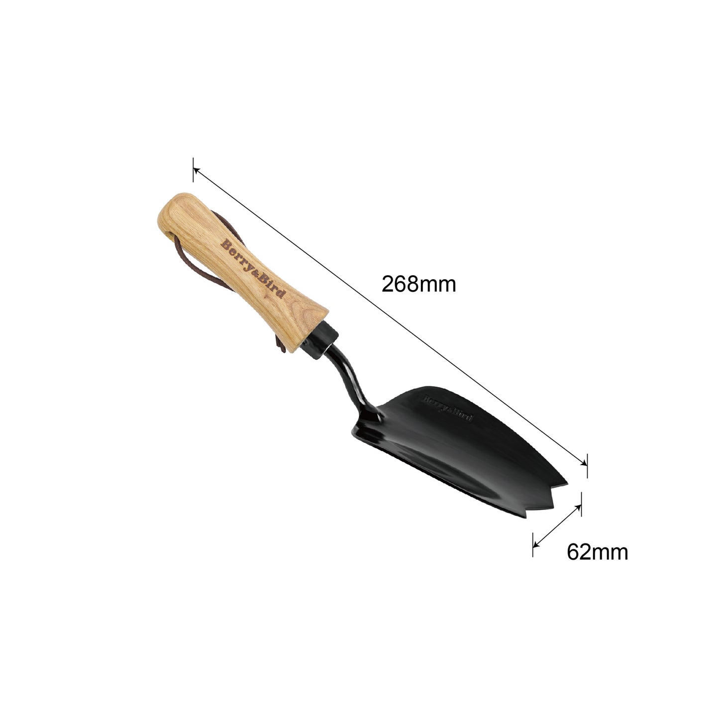 Tulip Hand Trowel (Black)