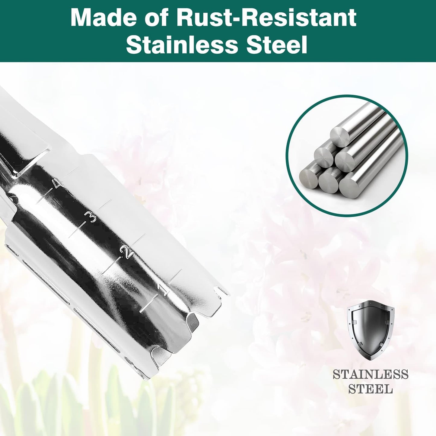 Stainless Steel Bulb Planter