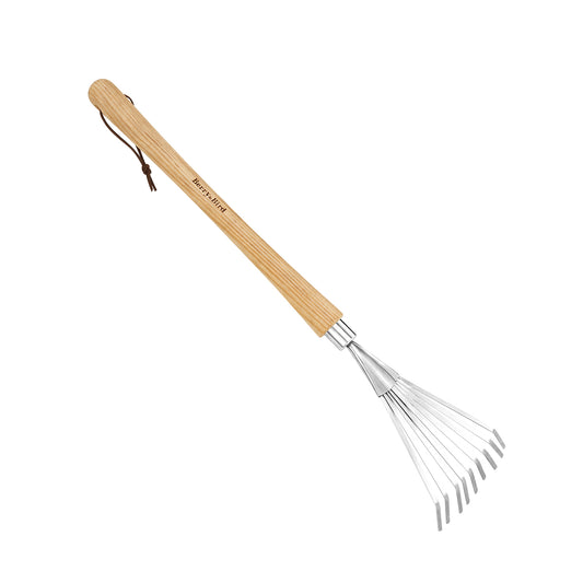 Stainless Steel Border Hand Shrub Rake