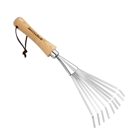 Stainless Steel Hand Shrub Rake