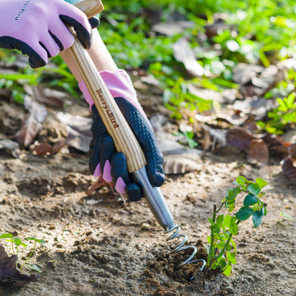 Stainless Steel Hand Corkscrew Weeder