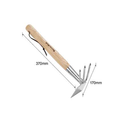 Stainless Steel Hand Double headed hoe
