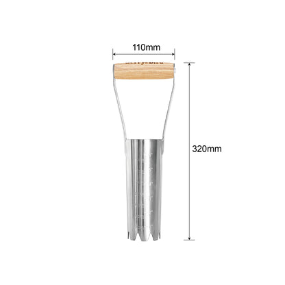 Stainless Steel Large Bulb Planter