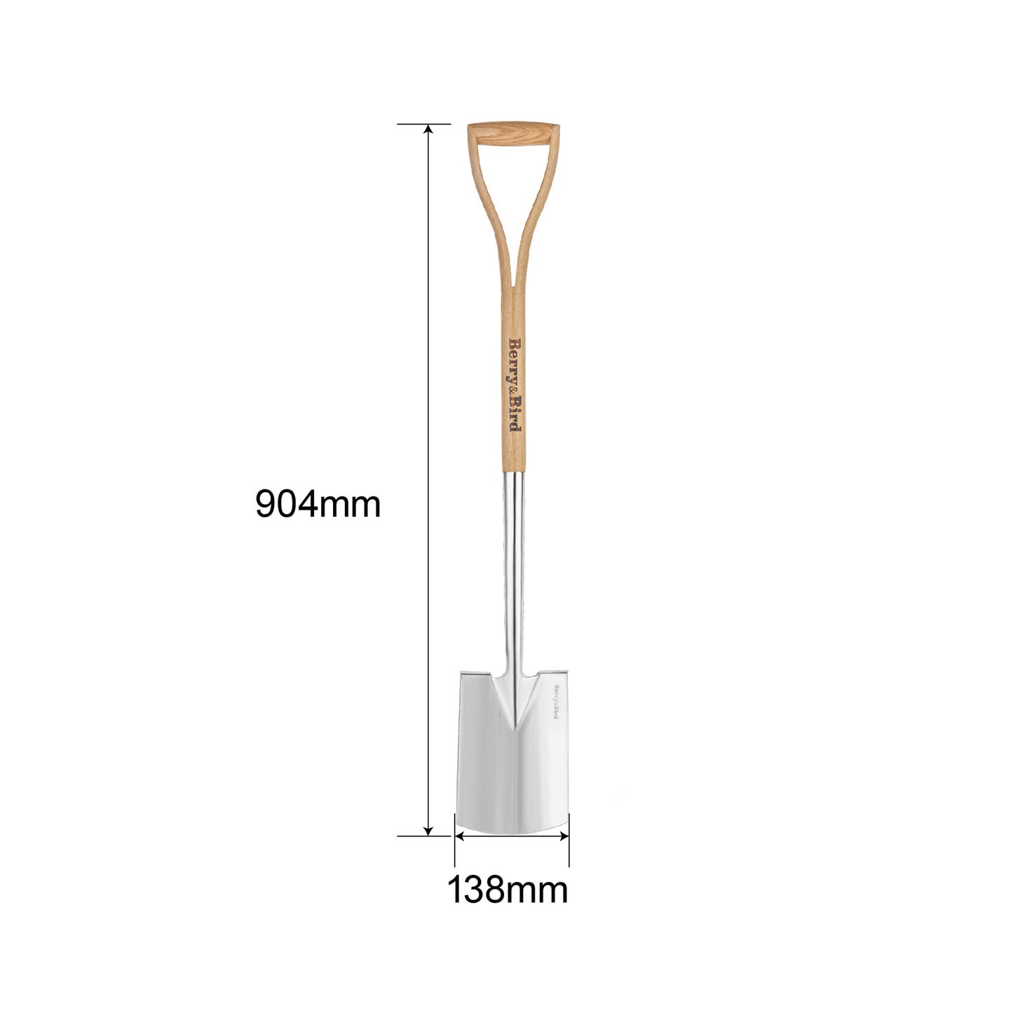 Stainless Steel Lighter Range Digging Spade