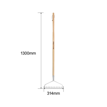 Stainless Steel Lighter Range Soil Rake