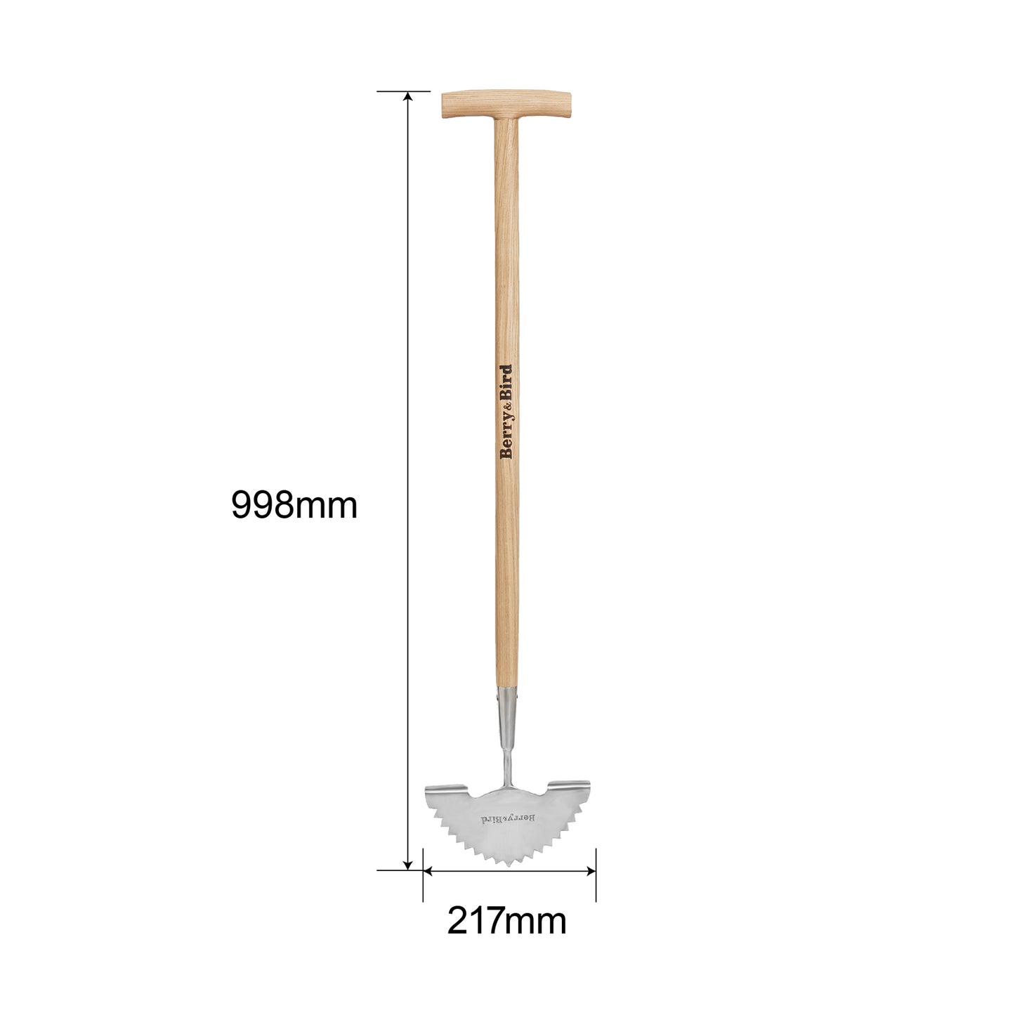 Stainless Steel Long Handle Edging Iron
