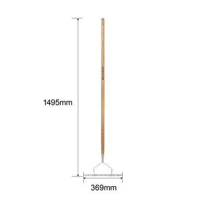 Stainless Steel Long Handle Scarifying Rake