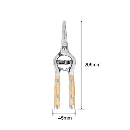 Wooden Handle Pruning Secateurs
